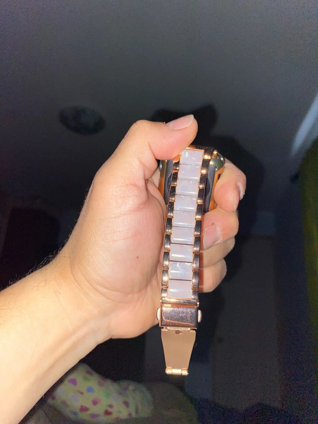 Customer photo review of Appel Watch Metallarmband "Birkkin"