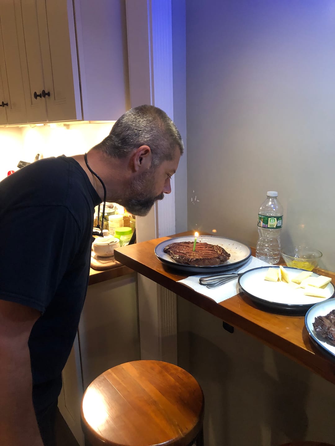 Customer photo review of 20oz RIBEYE STEAKS – BONE-IN, AMERICAN RAISED, FLAVOR-PACKED