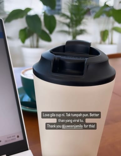 Customer photo review of Sense Coffee Cup