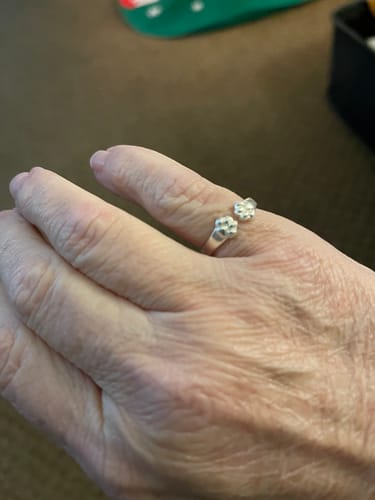 Customer photo review of The Paw Hug From Heaven Ring