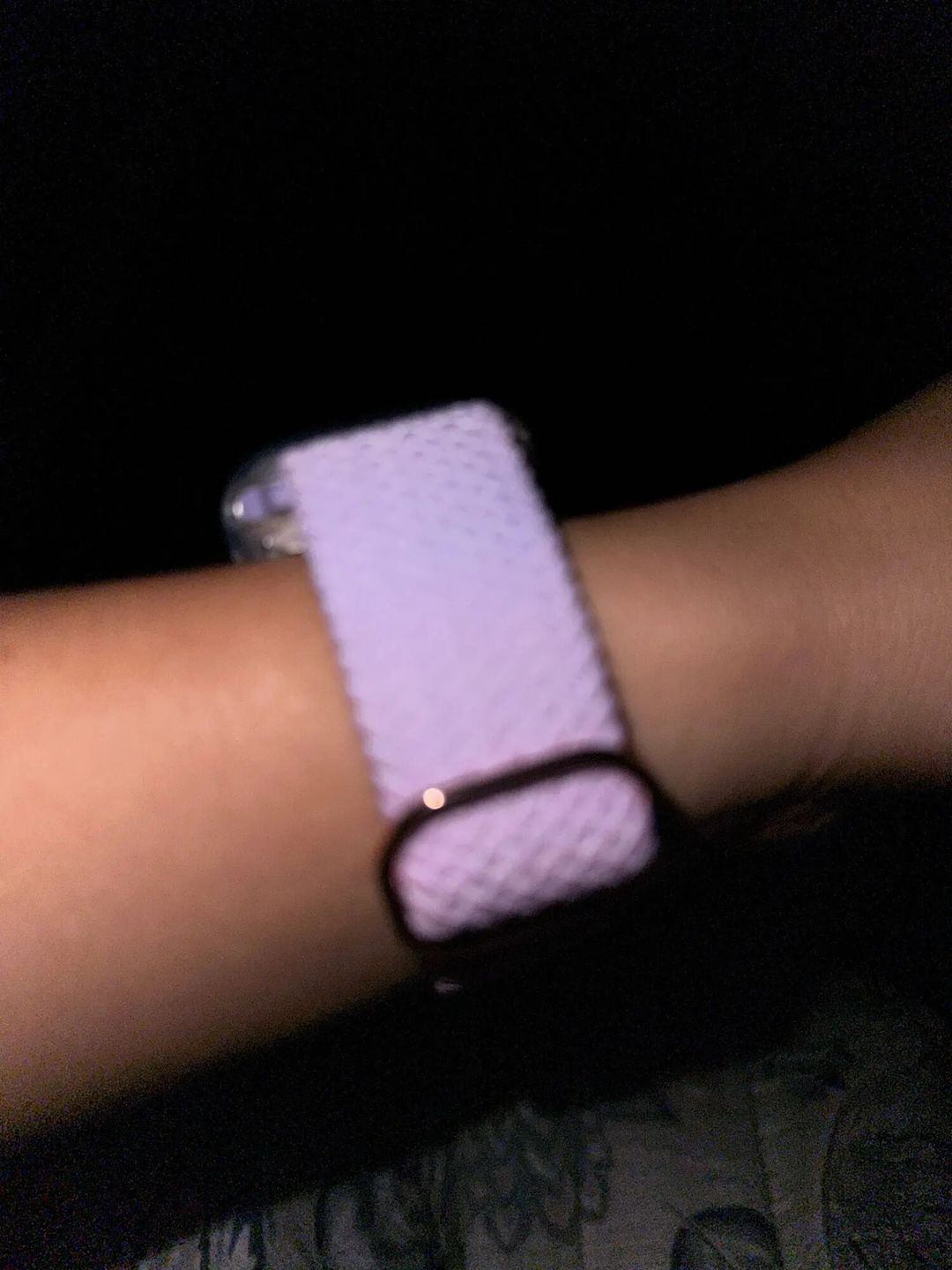 Customer photo review of Appel Watch Nylonband "Flow"
