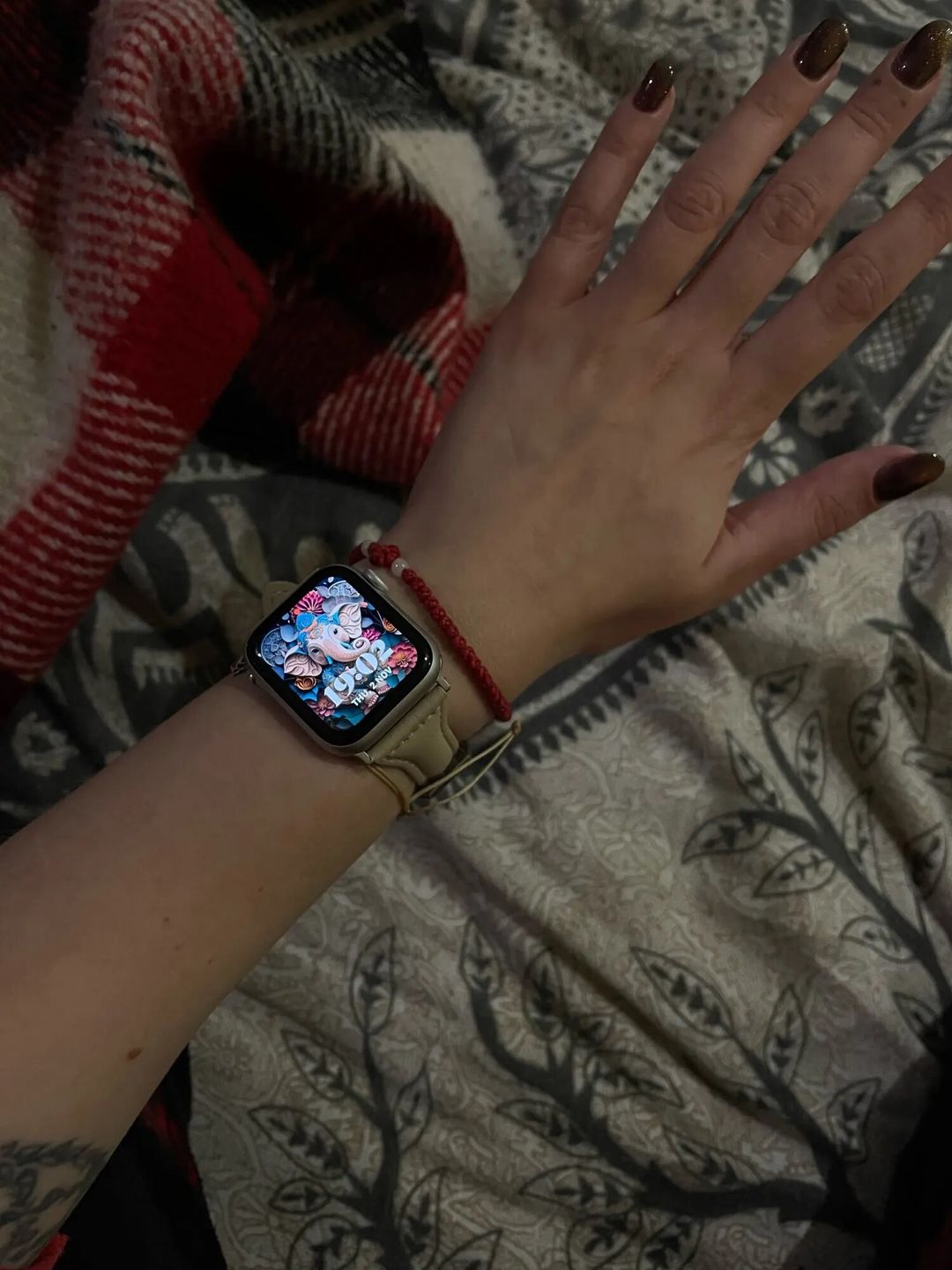 Customer photo review of Appel Watch Lederband "Dublin"