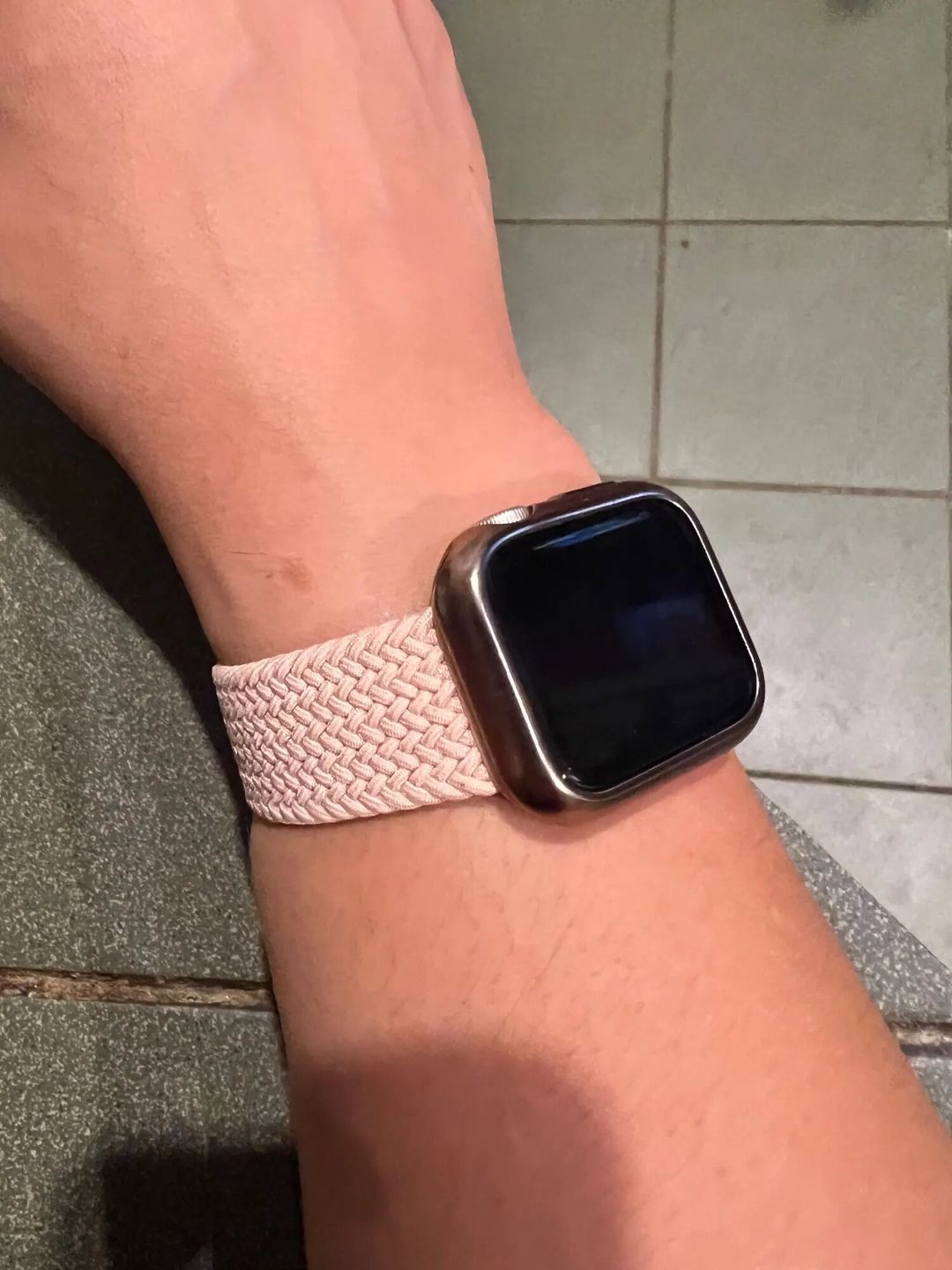 Customer photo review of Appel Watch Nylonband "Aitina"