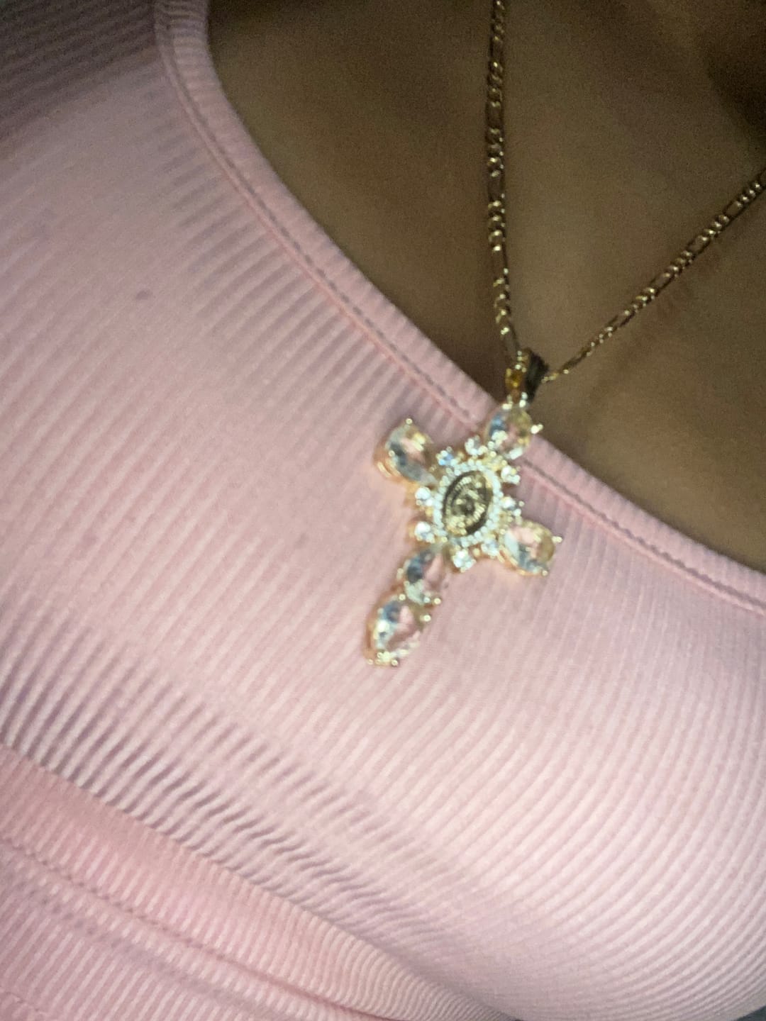Customer photo review of Virgen Mary Cross