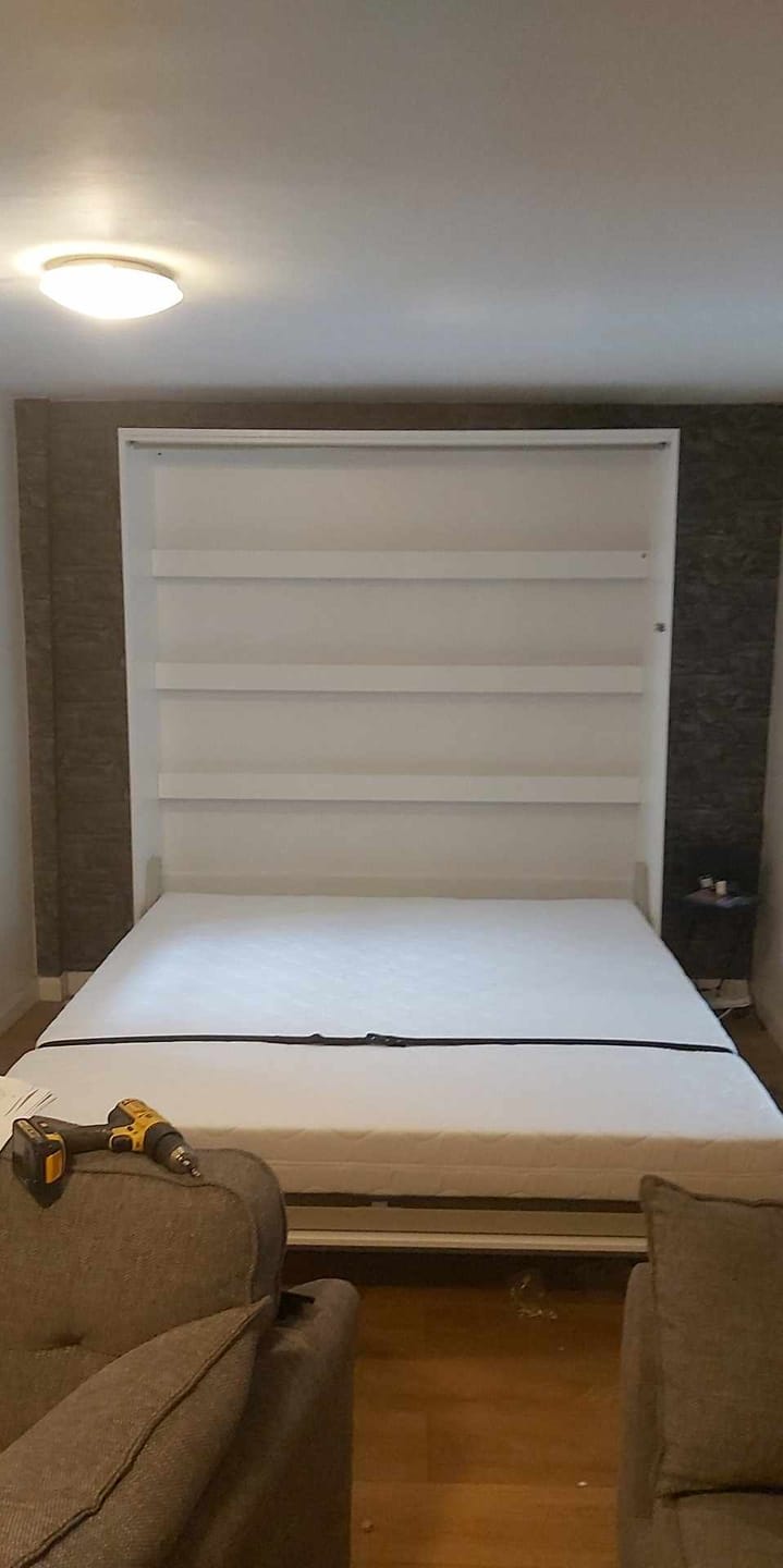 Customer photo review of BC-13 Vertical Wall Bed Concept 180cm