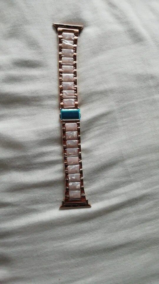 Customer photo review of Appel Watch Metallarmband "Birkkin"