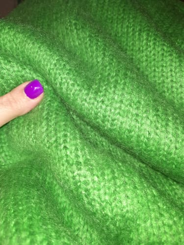 Customer photo review of Sweter z okrągłym dekoltem
