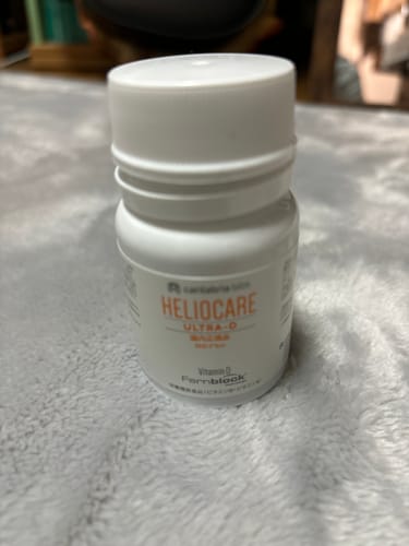 Customer photo review of ヘリオケア ウルトラD（飲む日焼け止め）