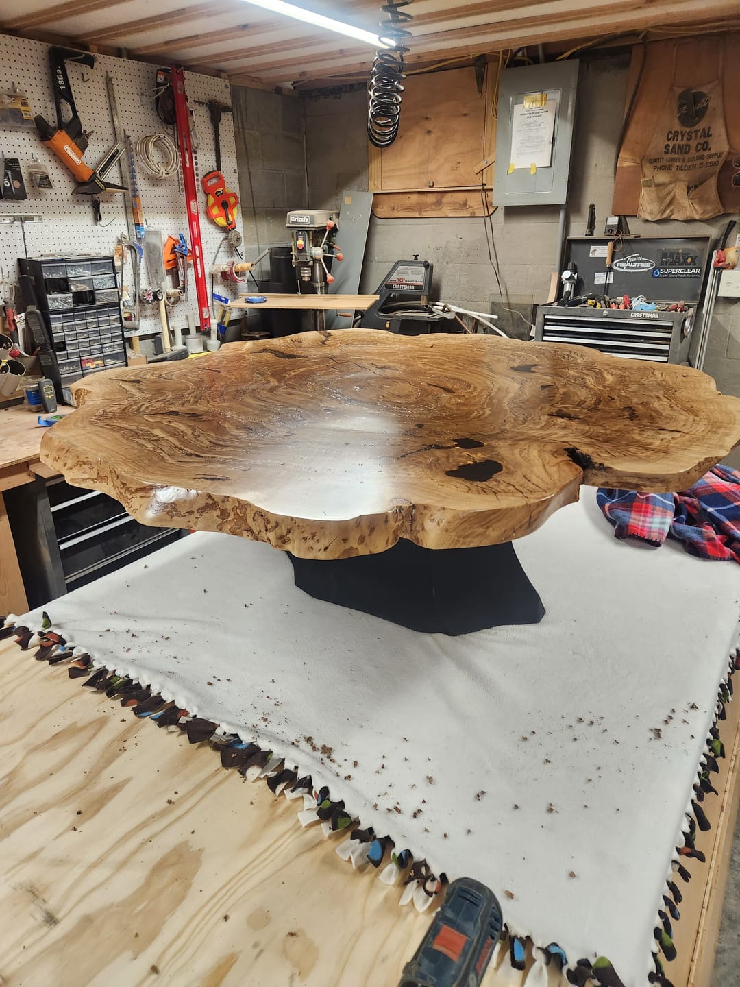 Customer photo review of Coffee Table Table Legs - 215 Namu - L26" x W14" x 16H