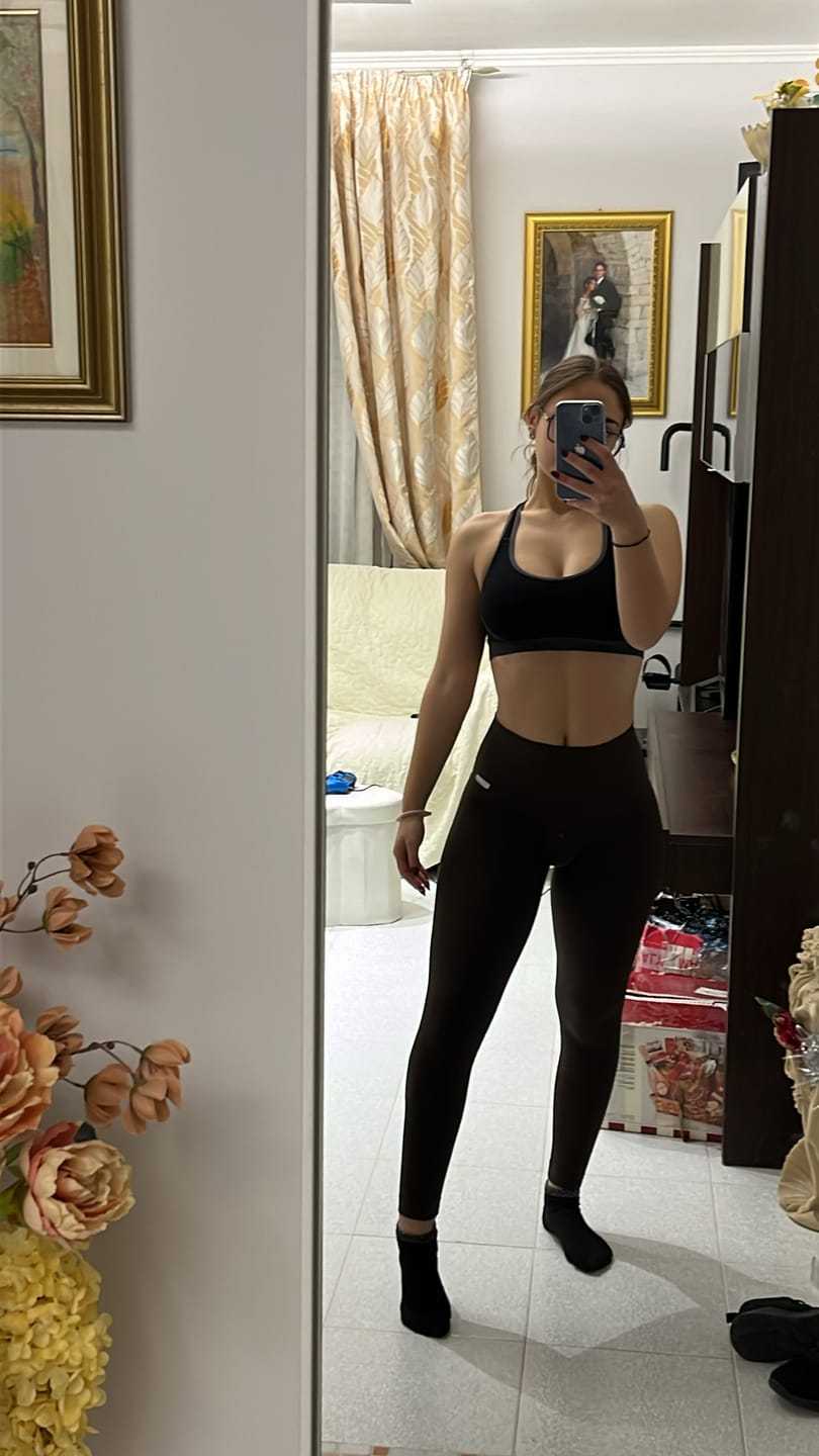 Customer photo review of Leggings CALIPSO Caffè Costine