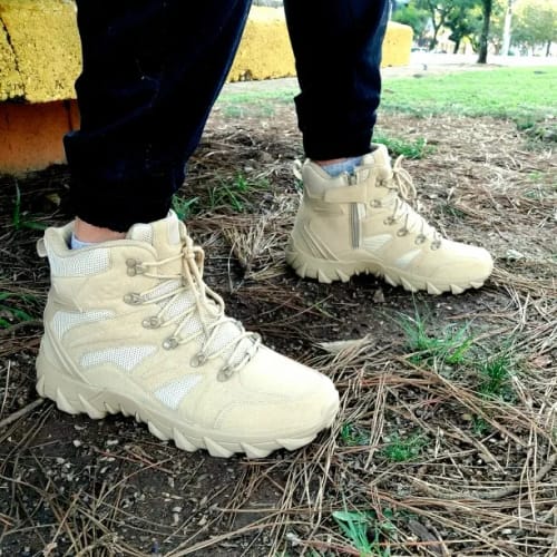Customer photo review of אינסנסיו טקטיקל - נעלי הרים אורטופדיות להקלה בכאבים (מומלץ לחייל קרבי)