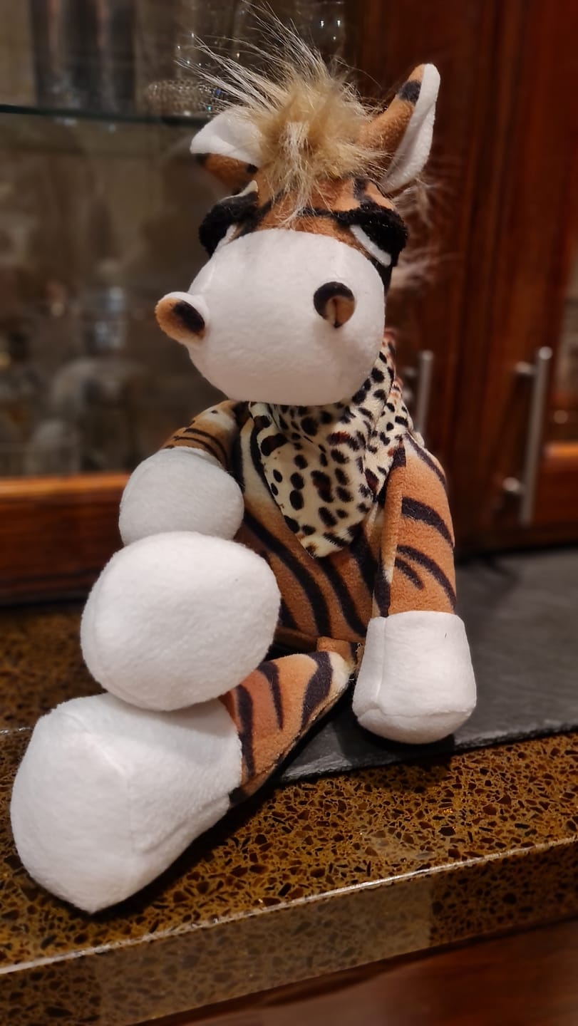 Customer photo review of Tiger Anti Pill Polar Fleece Fabric