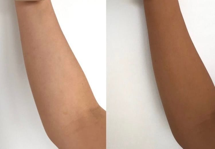 Customer photo review of Bronzing Custard