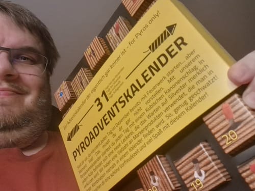 Customer photo review of PYRO Adventskalender 2023 // Silvester Countdown Kalender