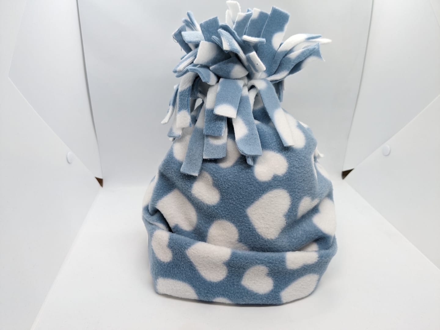 Customer photo review of All Over Hearts Anti Pill Polar Fleece Fabric