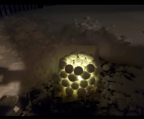 Customer photo review of SnowBuddys - Snowball Kit 4 Pack