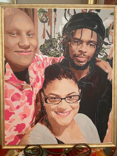 Customer photo review of Intro To Paint By Numbers