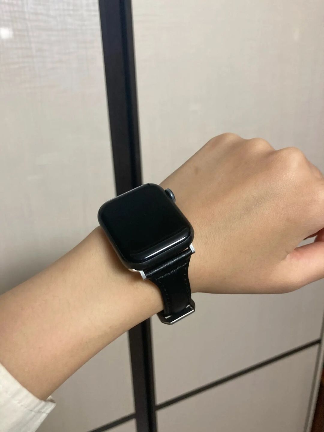 Customer photo review of Appel Watch Lederband "Dublin"