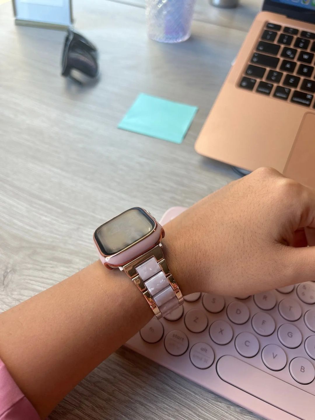 Customer photo review of Appel Watch Metallarmband "Birkkin"