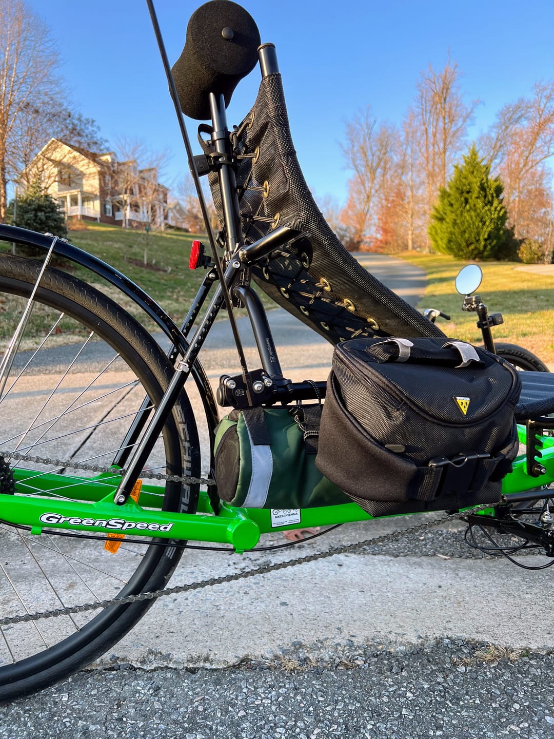 Customer photo review of T-Cycle Flag Mount