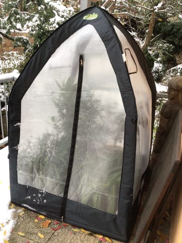 Customer photo review of Überwinterungszelt "ICEDOME ThermoPLUS Deluxe" L 120 x B 120 x H 183 cm