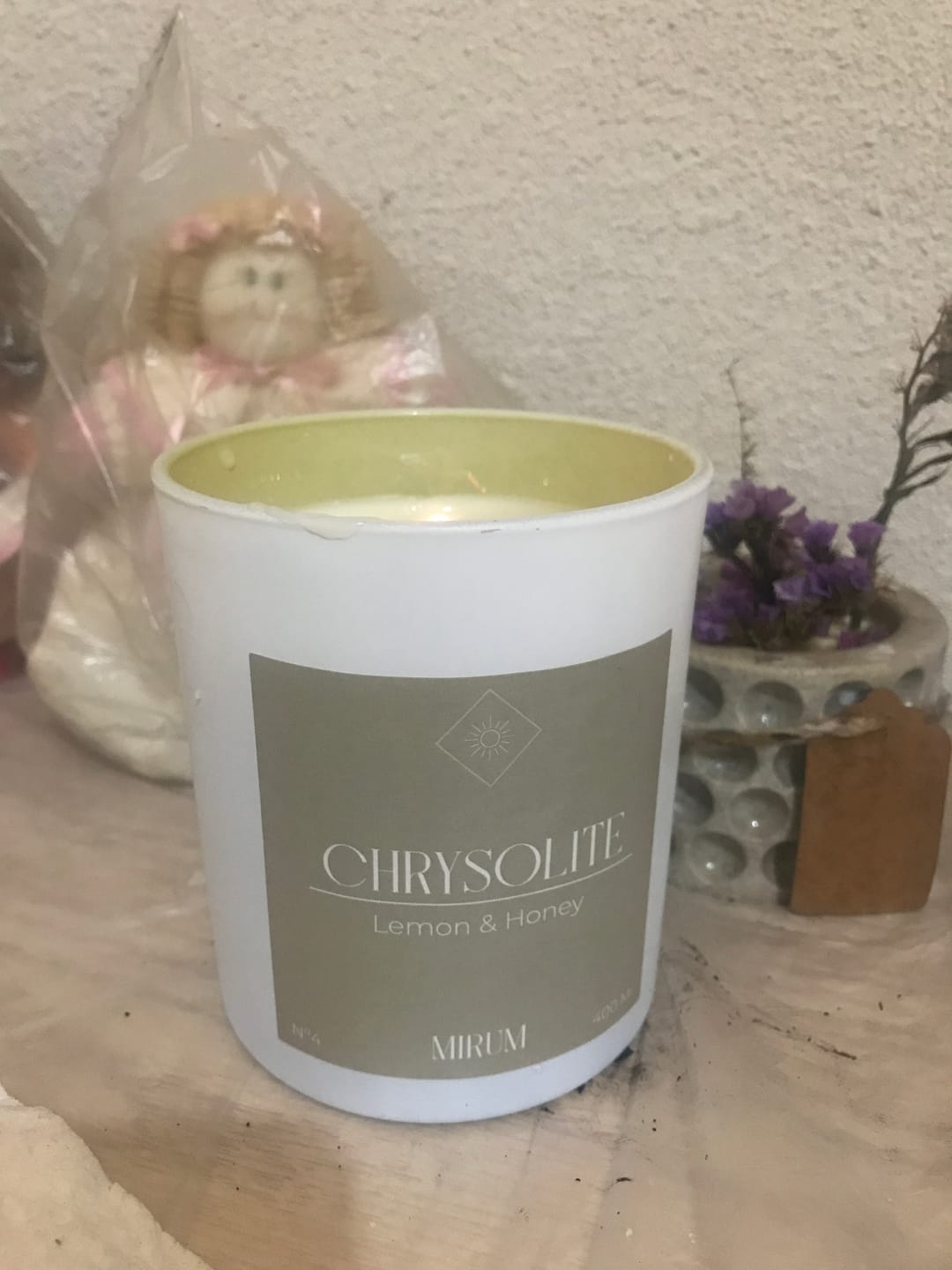 Customer photo review of CHRYSOLITE
