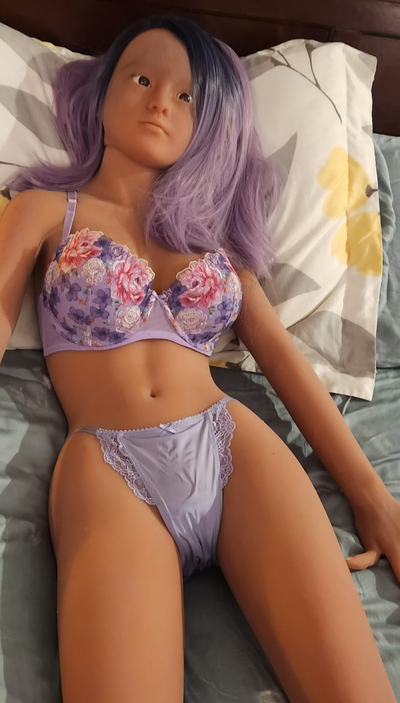 Customer photo review of US Stock - RIDMII Niko 157cm #14 Head Small Breasts Realistic TPE Sex Doll- Discreet & Free Fast Delivery