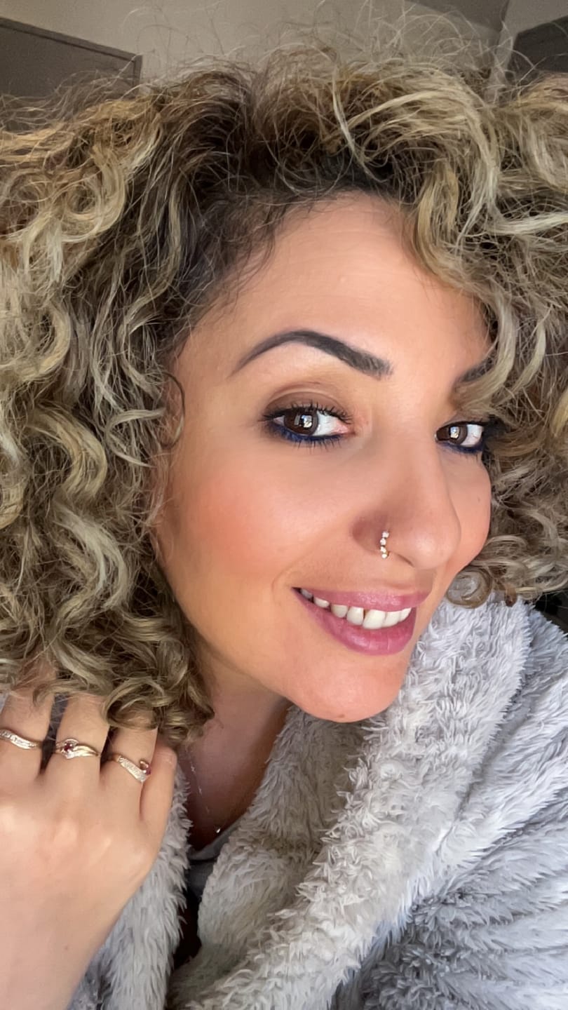 Customer photo review of Piercing au nez Amalya