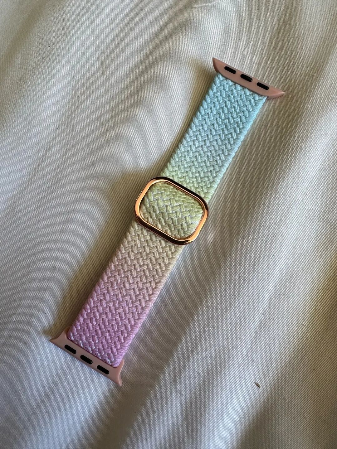 Customer photo review of Appel Watch Nylonband "Flow"