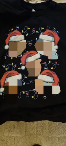 Customer photo review of Lichterkette - Individueller Ugly Christmas Sweater