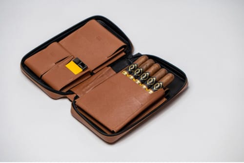 Customer photo review of Black Label Cigar Carry Case