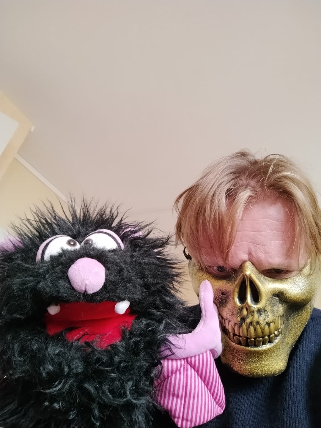 Customer photo review of Rat Chauve Souris Noir Marionnette