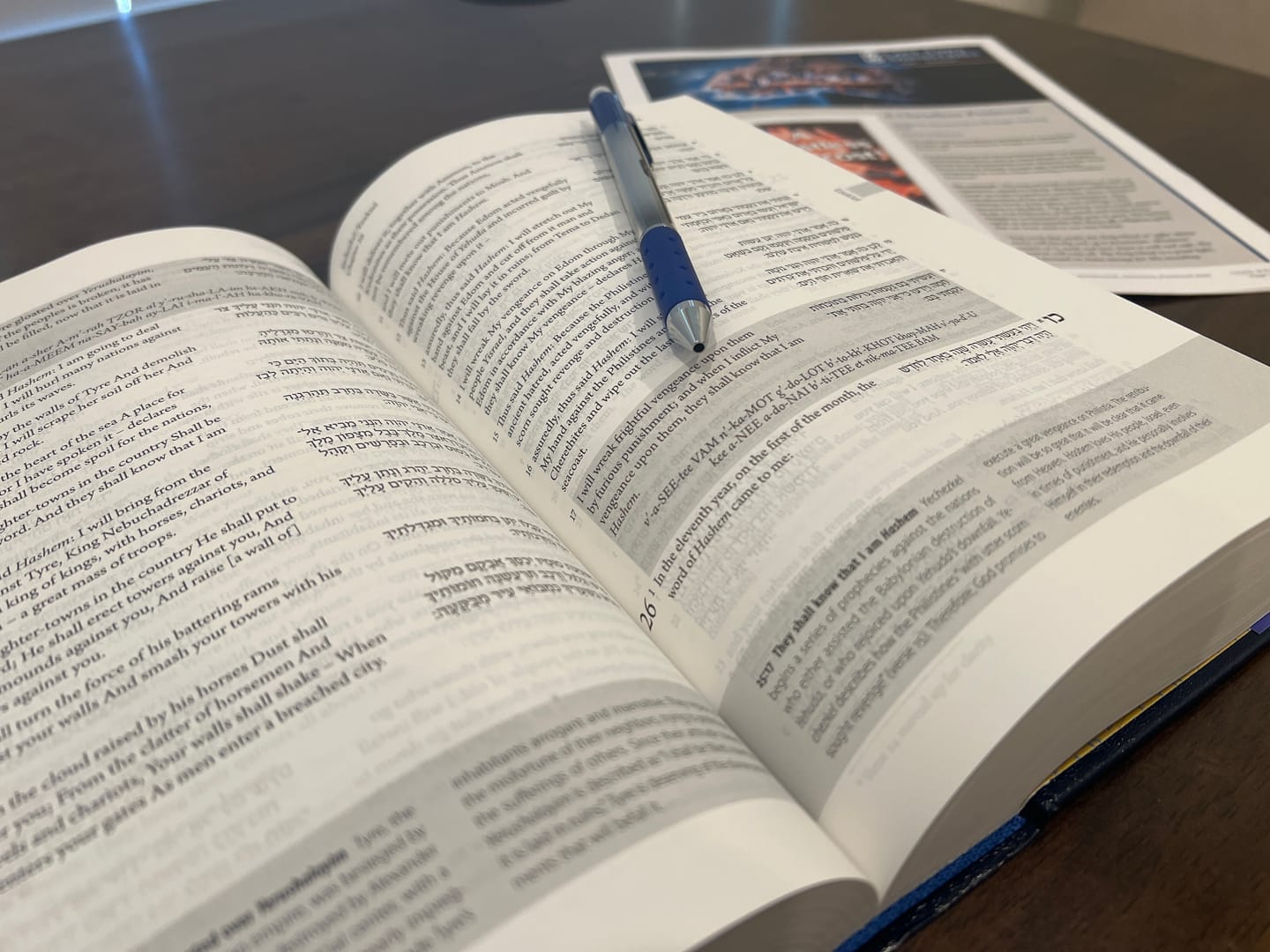 Customer photo review of The Israel Bible - Hardcover