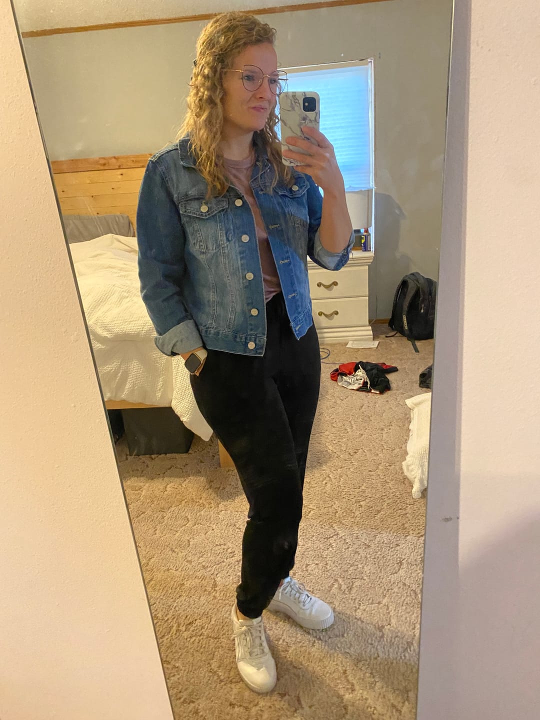 Customer photo review of Brigitte Brianna Street Joggers