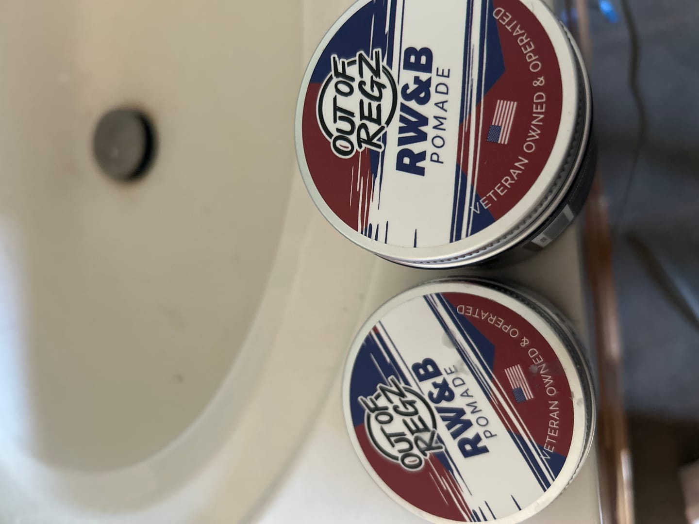 Customer photo review of RW&B Pomade Pack