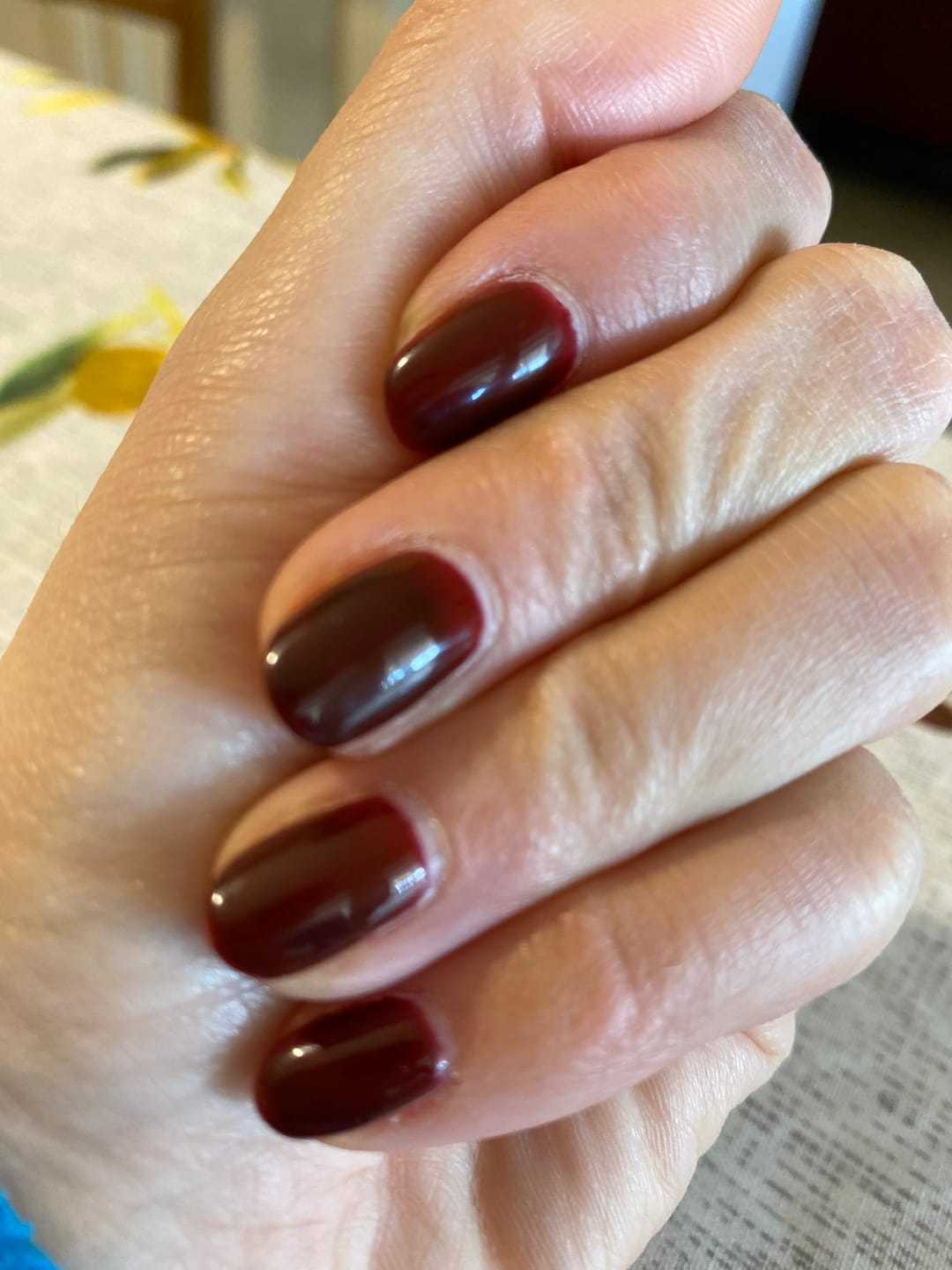 Customer photo review of Smalto Semipermanente LCI -  Rouge Noir
