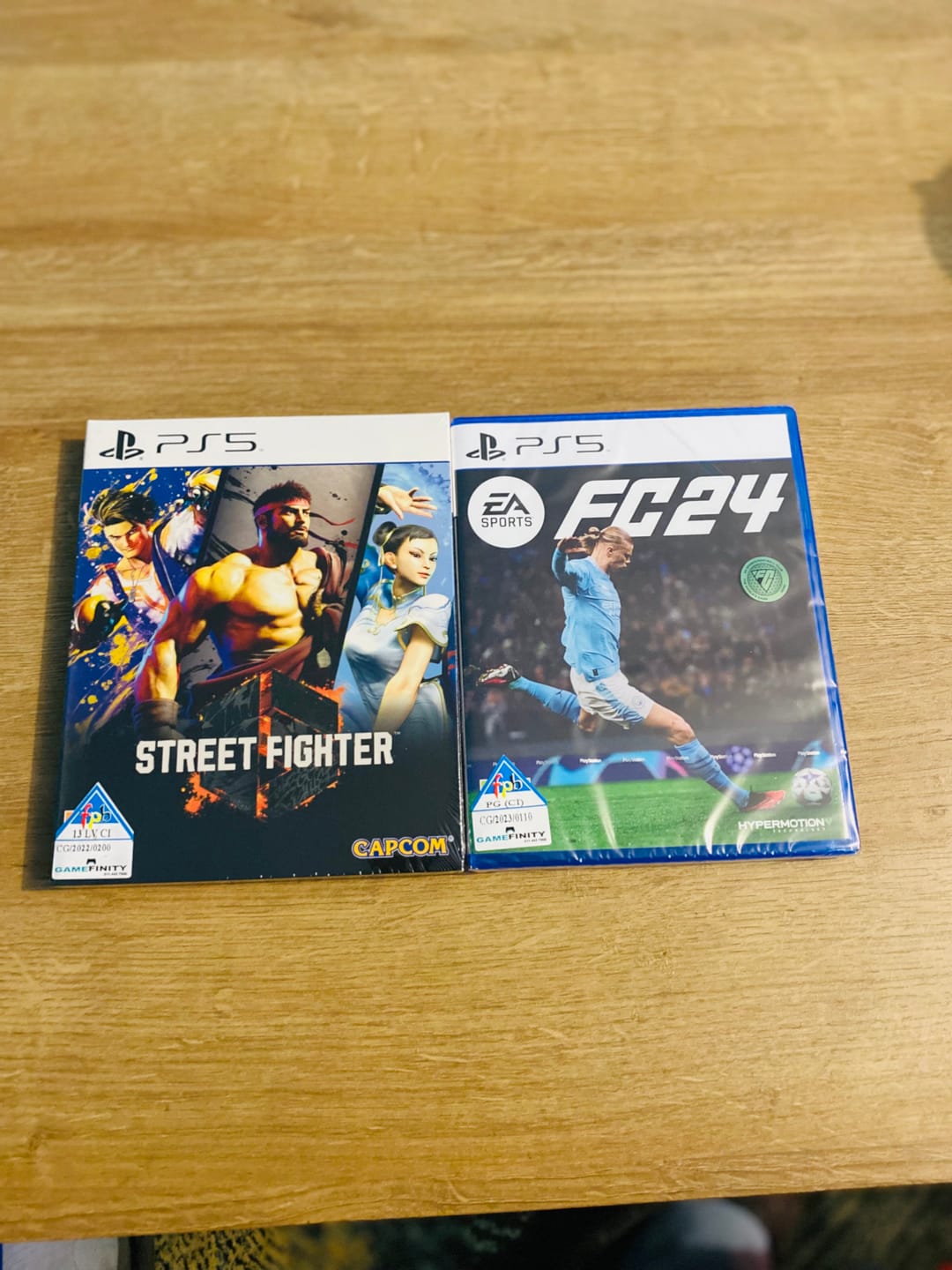 Customer photo review of Street Fighter 6 Steelbook (PS5)