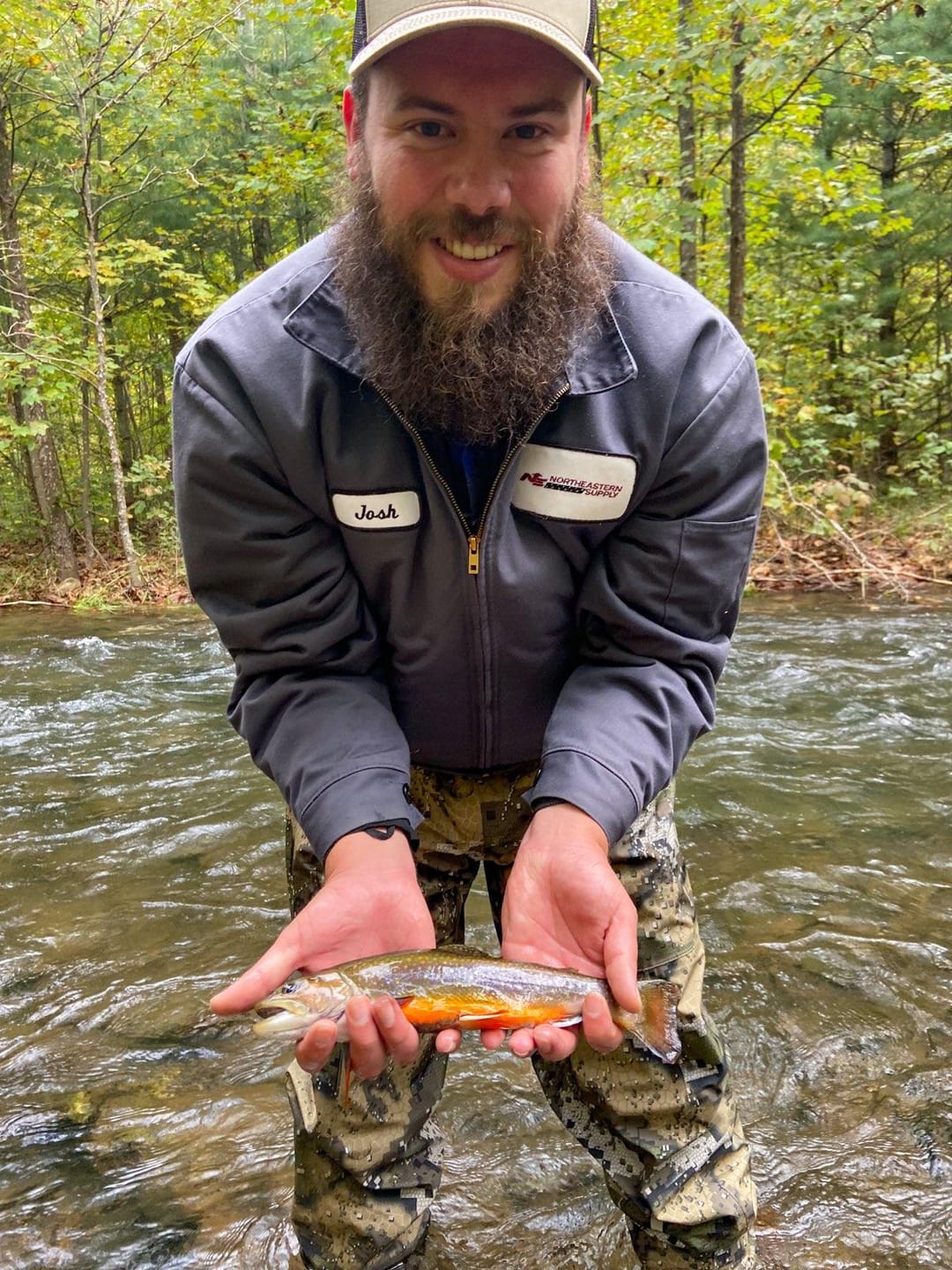 Customer photo review of Men's Veil Camo Breathable Wader - Stocking Foot