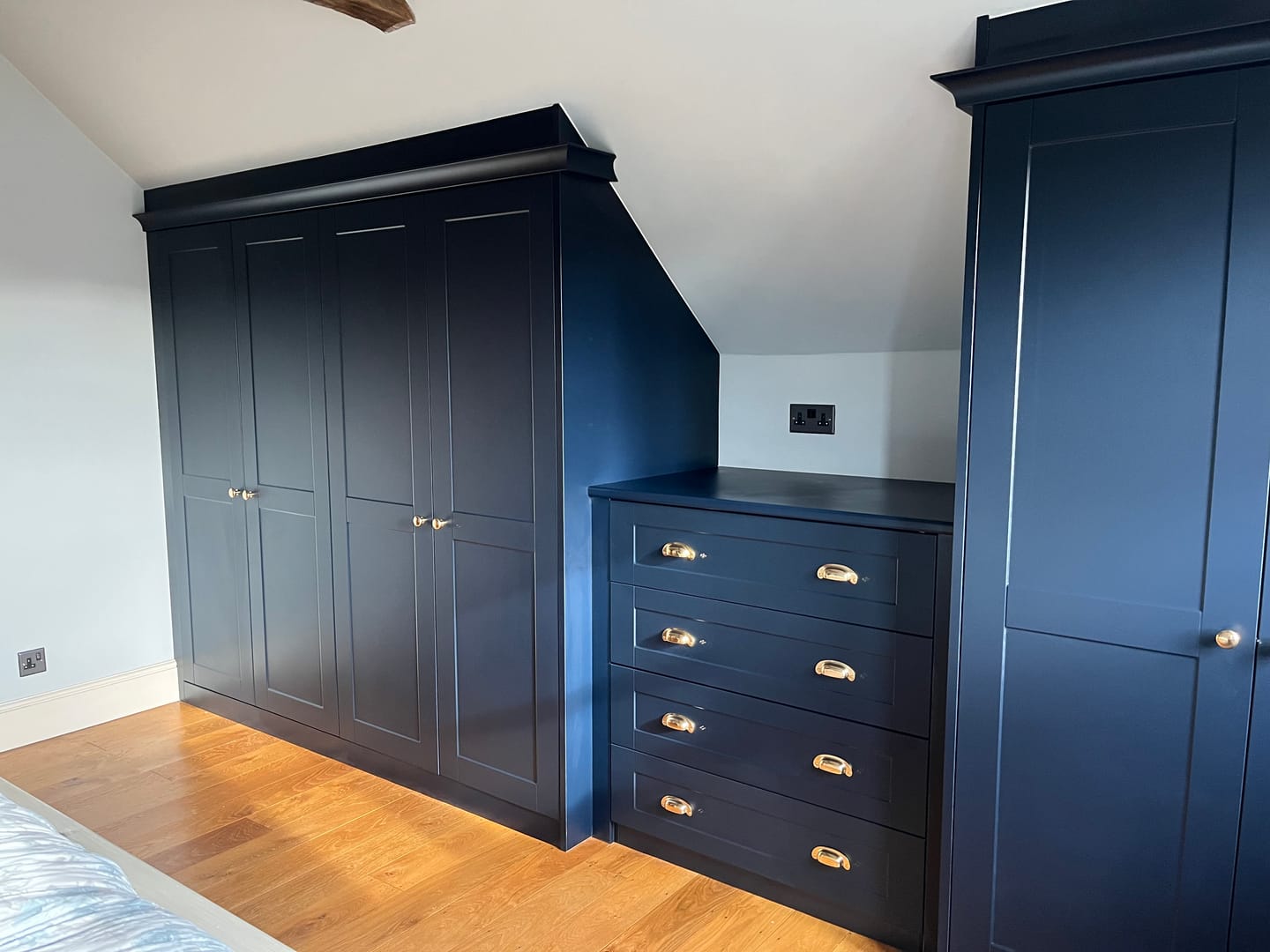 Customer photo review of Classic Polished Brass Cupboard Handles
