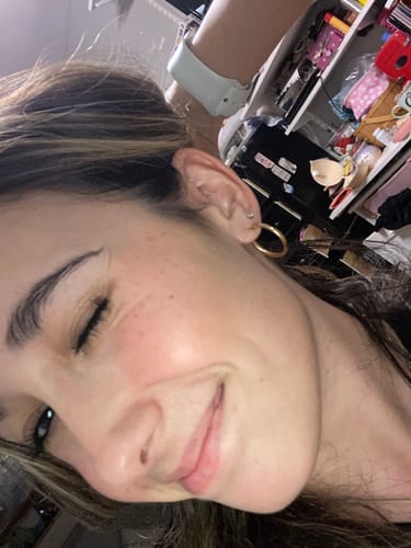 Customer photo review of mish hoops (2mm x 22mm)