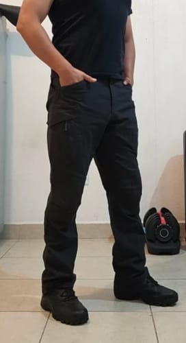 Customer photo review of Hiking trousers men - Waterproof Tactical survival