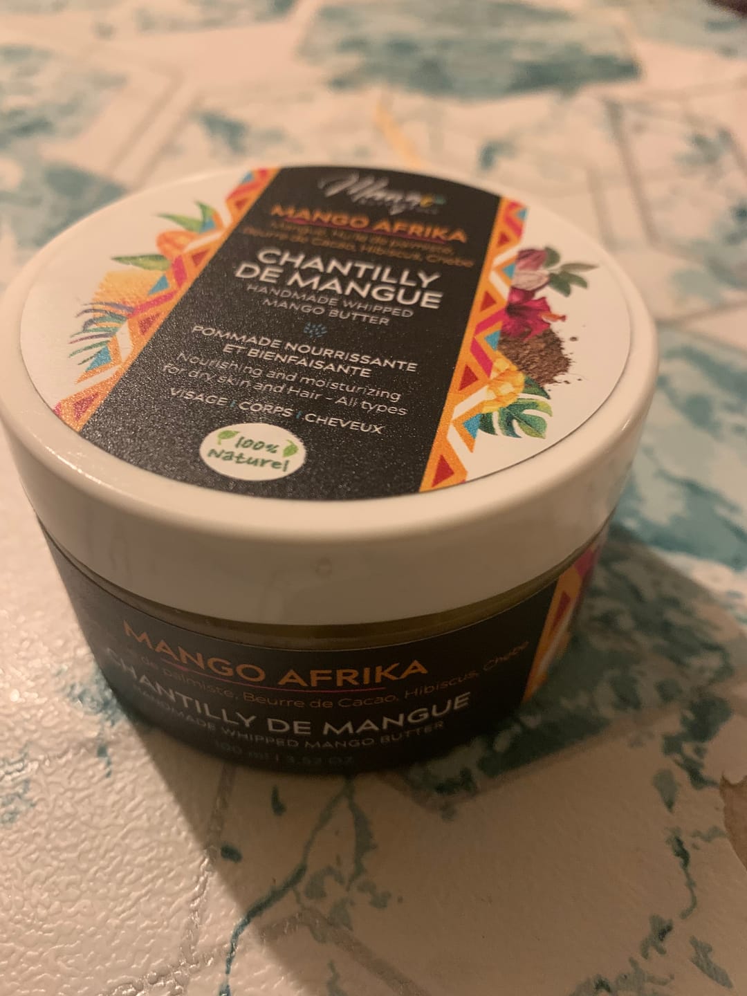Customer photo review of Chantilly de Mangue - MANGO AFRIKA