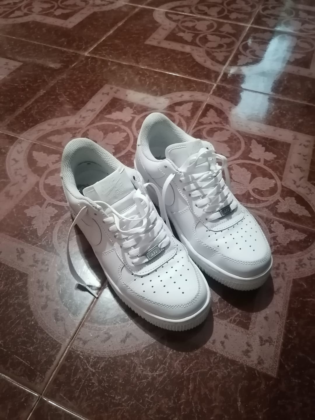 Customer photo review of Tenis Air Force 1 Blanco Total Piel 1.1