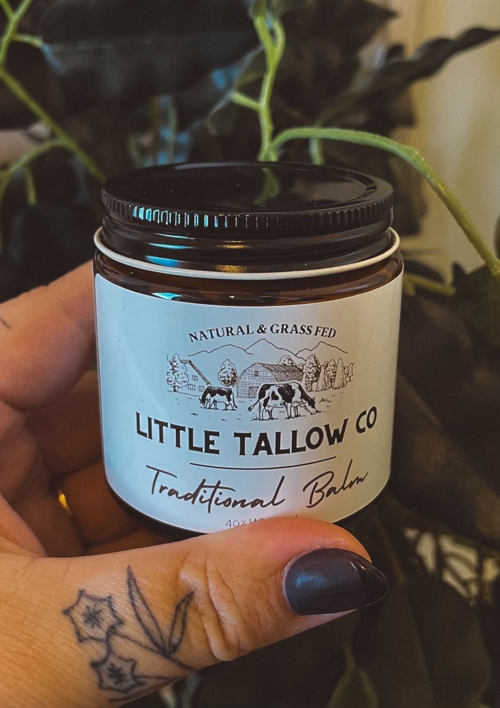Customer photo review of Traditional Whipped Tallow Balm - 4oz Glass Jar