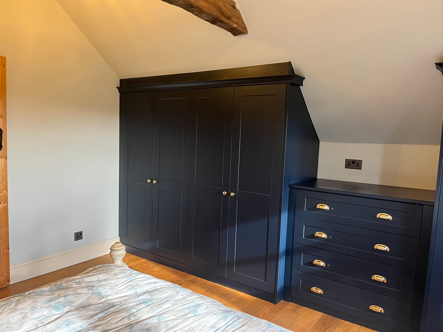 Customer photo review of Classic Polished Brass Cupboard Handles