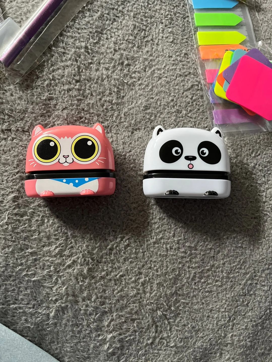 Customer photo review of NameStamp-Cute Animal Name Stamp