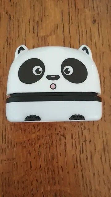 Customer photo review of NameStamp-Cute Animal Name Stamp