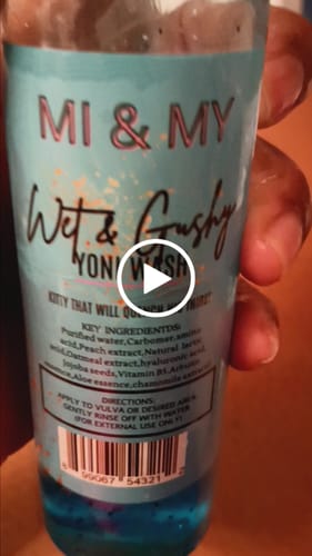 Customer video review of Wet And Gushy