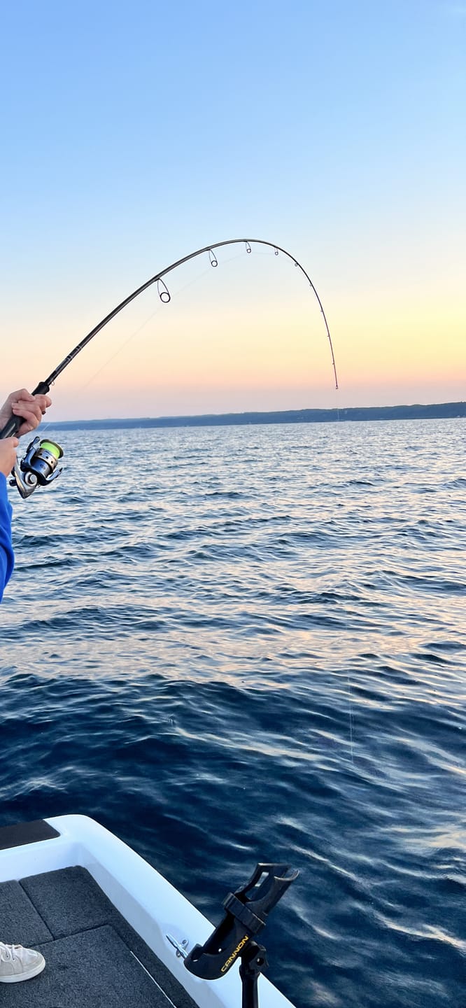 Customer photo review of Lake Trout/Salmon Jigging Rod
