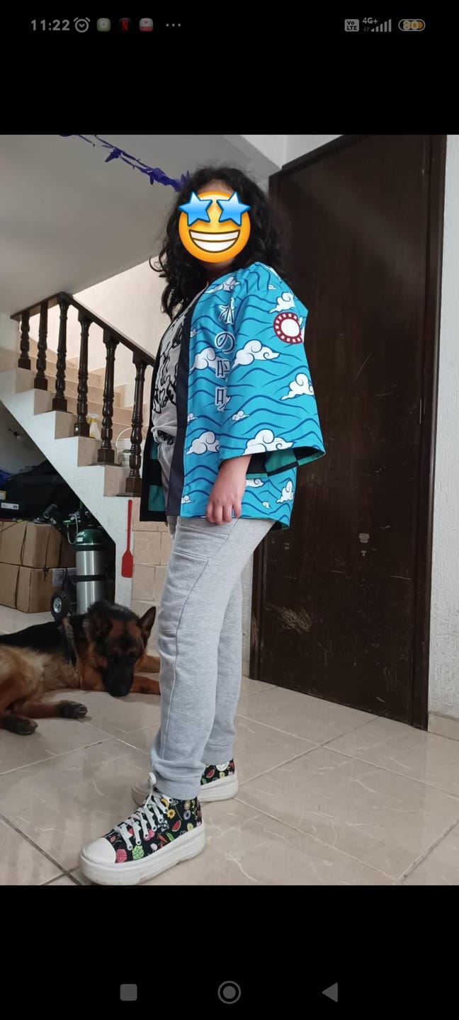 Customer photo review of 🔥 TANJIRO 2.0 — SHADOW DISCIPLINE KIMONO